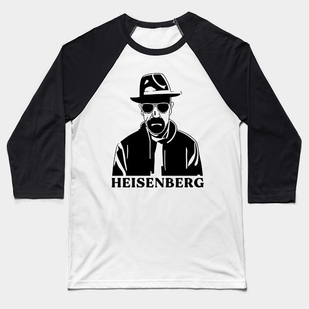 Heisenberg - Walter White Baseball T-Shirt by Christyn Evans